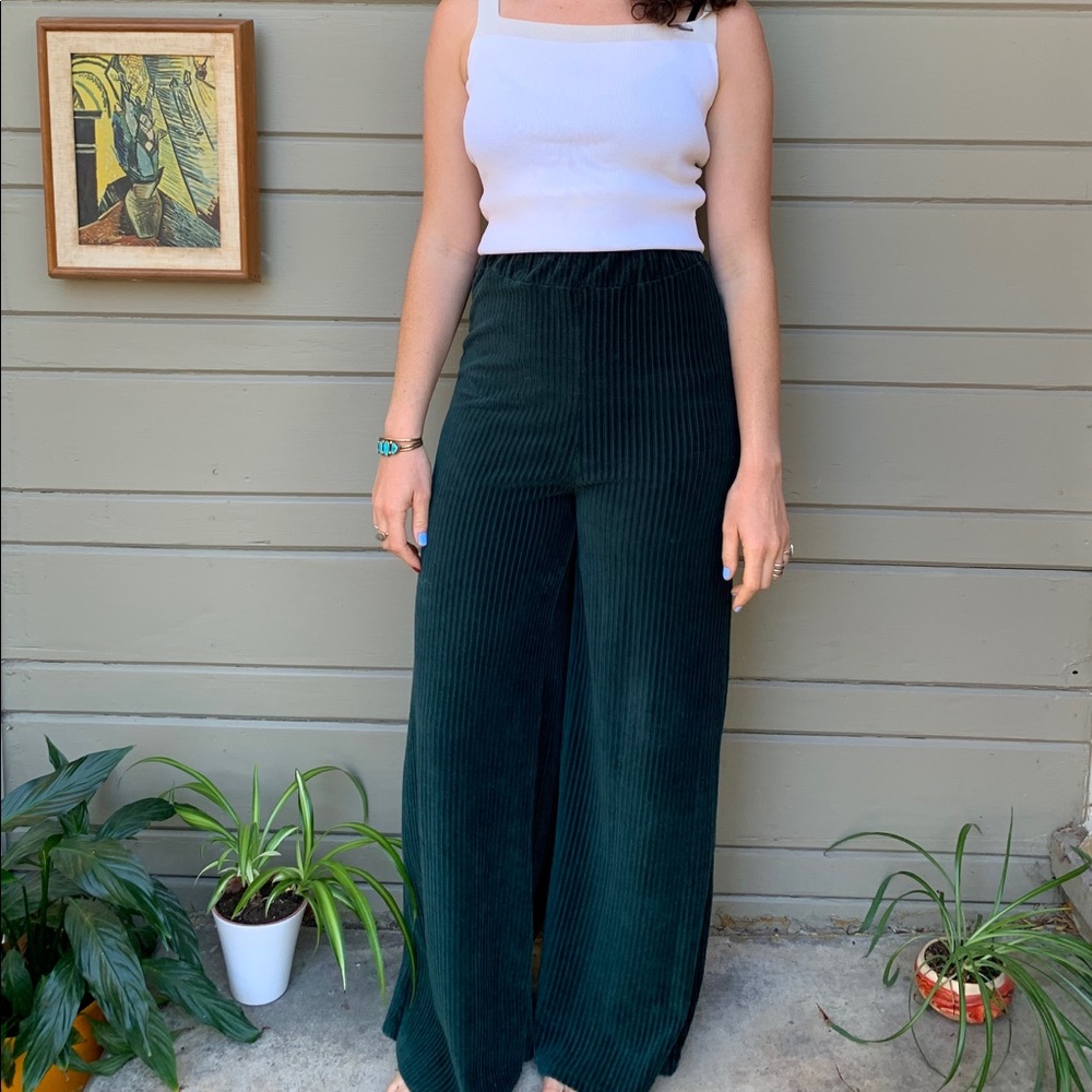 Free people high waisted corduroy pants